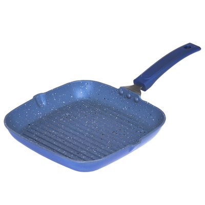46.8cm Cast Iron Grill Pan / Griddle Set