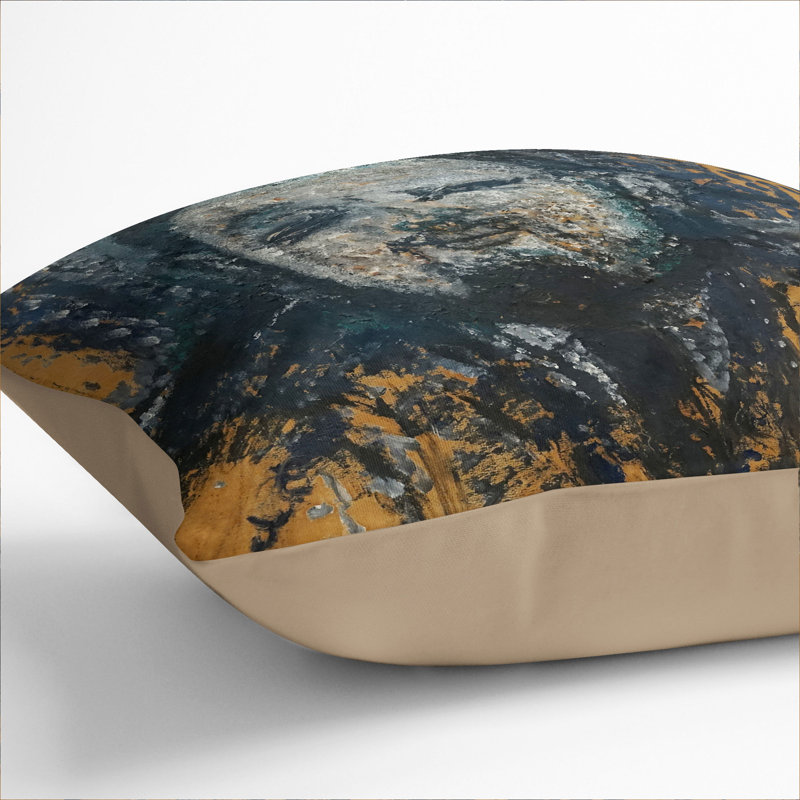 Square Cushion, 55cm H x 55cm W x 20cm D, Stone