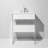 Lucite 24" Single Bathroom Vanity Set-230281701