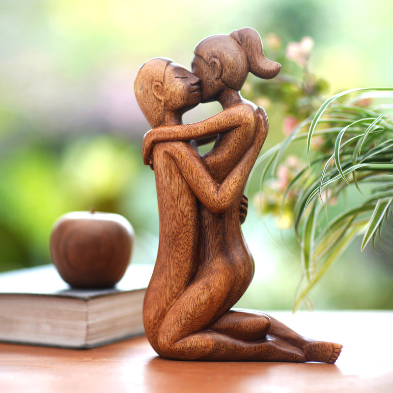  Handmade I Miss You Wood Sculpture