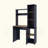 Versalles Writing Desk, Modern Studio Or Office Desk, Two Superior Shelves, And Five Side Open Shleves For Books Organization