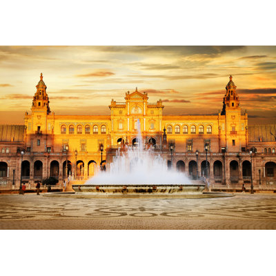Lorelai Sevilla,Spain by Freeartist - Wrapped Canvas Print