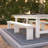 Aleksandra 8' x 12" Commercial Grade Rustic Solid Pine 3 Leg Folding Bench by Flash Furniture-1424921561