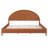 Modern Scandinavian Platform Bed with Curved Headboard, No Box Spring Needed-123515117-123515121