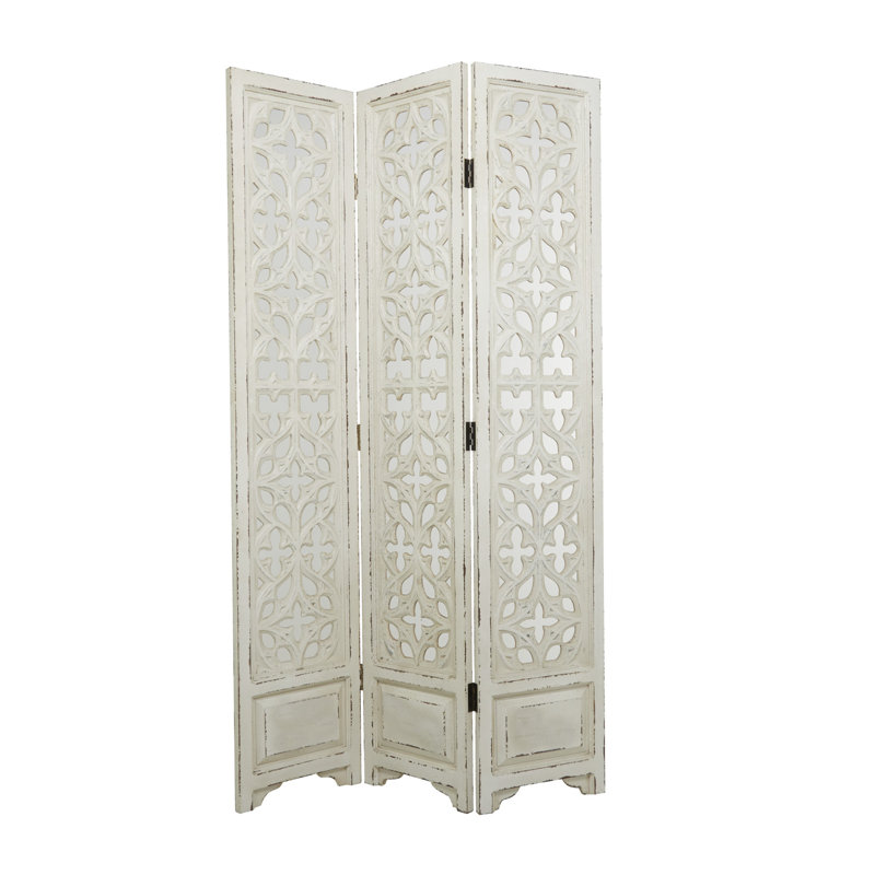 Paravent en bois Elisey Country Cottage