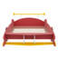 Lit plateforme avec roulettes Race-2106170672