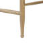 Brielle Upholstered Stool with Solid Wood Frame