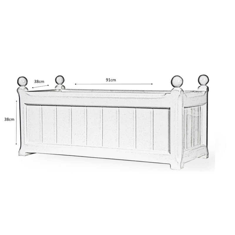 Herold Fiberglass Planter Box