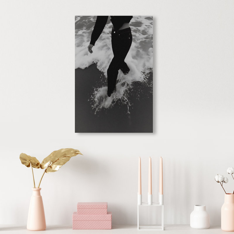 Crushing Foam Print by Oliver Gal, 10"H x 15"W, Gallery Wrapped