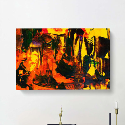 Abstract Art Painting Vol.203 by S.Johnson - Wrapped Canvas