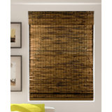 Java Deep Sheer Bamboo Roman Shades