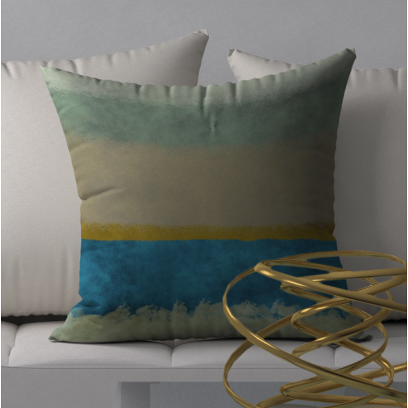 Housse de coussin décoratif carrée populaire/insert, 18 po x 18 po