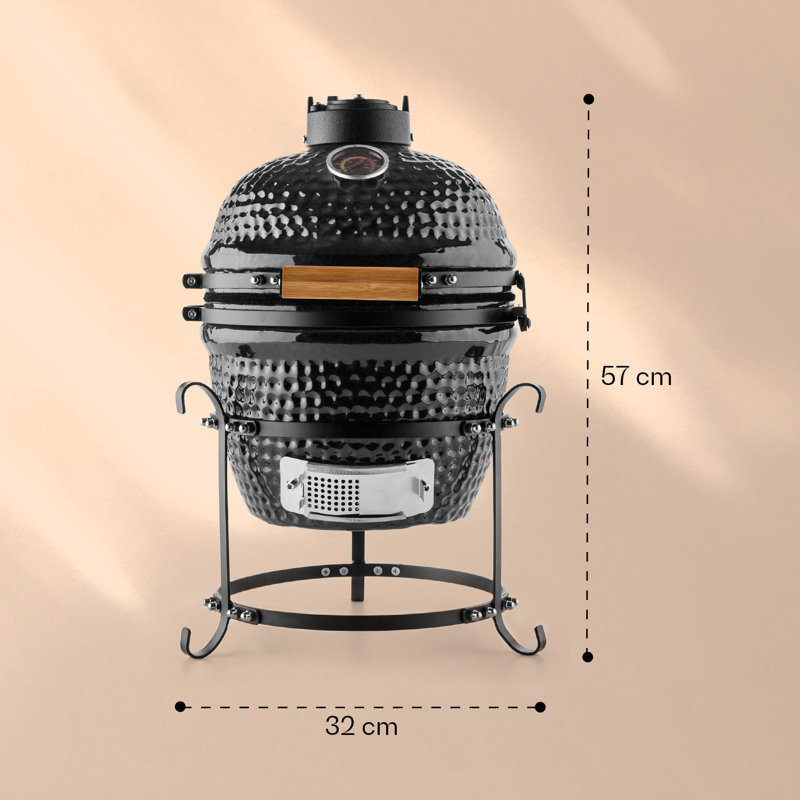 Klarstein Freestanding Gas Grill, Black