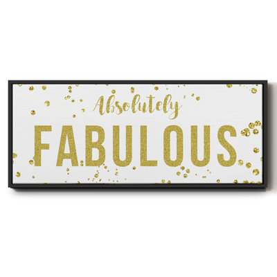Fabuleux - toile encadrée