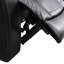 Canapé et fauteuil de salon inclinables en cuir végétalien 2 pièces Solace