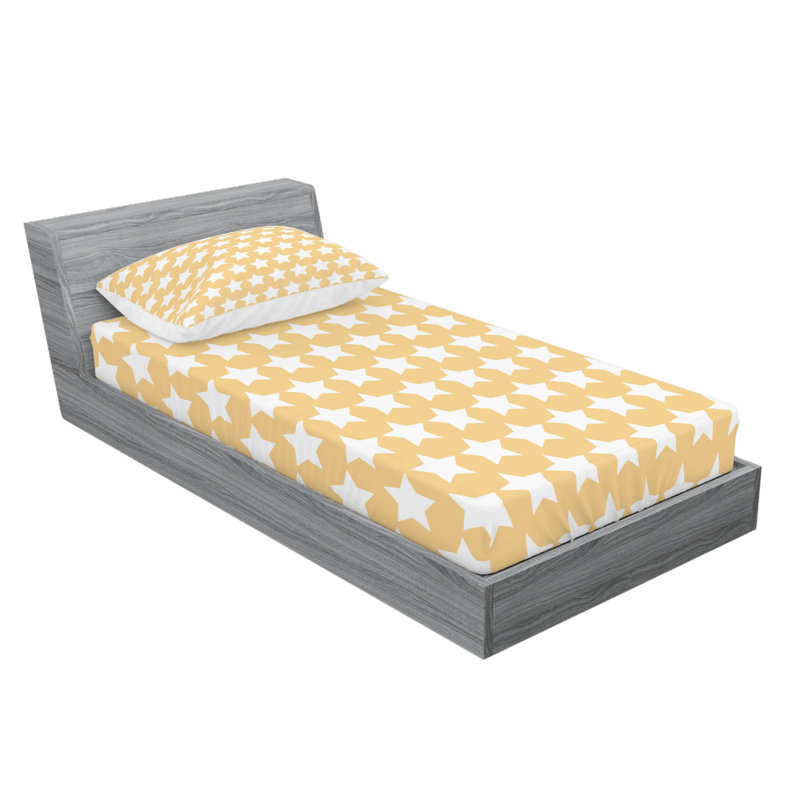 Microfiber Sheet Set, Twin Sheet Set with Fitted Sheet