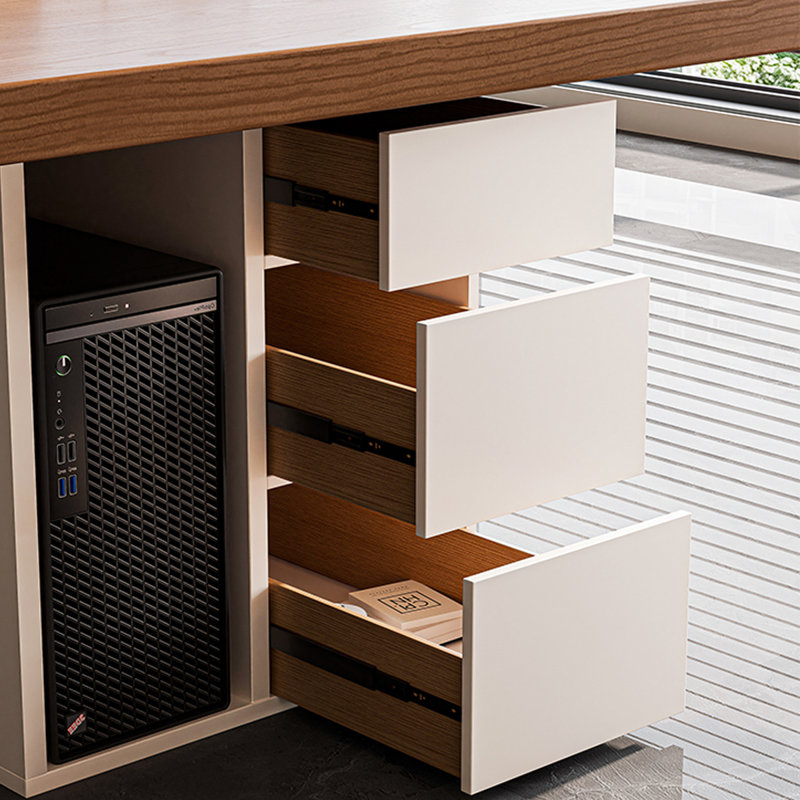 Bureau d'ordinateur moderne de luxe, H 28,74 po x l 78,74 po x P 31,5 po