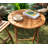 Solid Wood Patio Folding Table