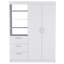 Armoire Rumanu, chambre à coucher, blanc-1304503724