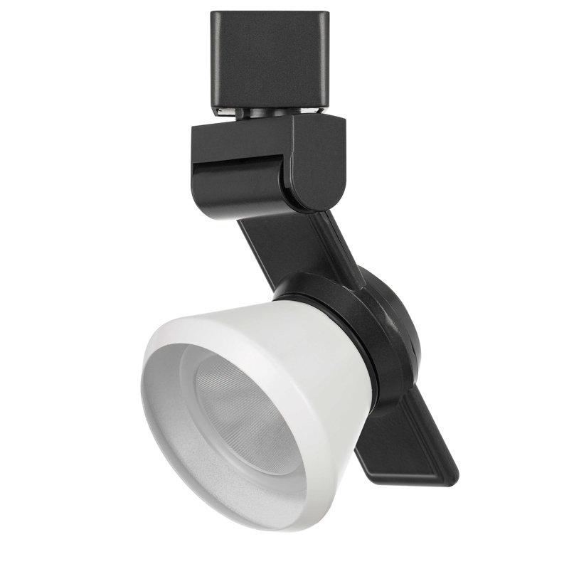 Tête de luminaire de rail del, Blanc, Bronze foncé