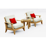 Lagos Outdoor 3 - Piece Conversation Set