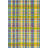 Striped Pattern Colorful Woven Base Machine Washable Area Rug-1455495322