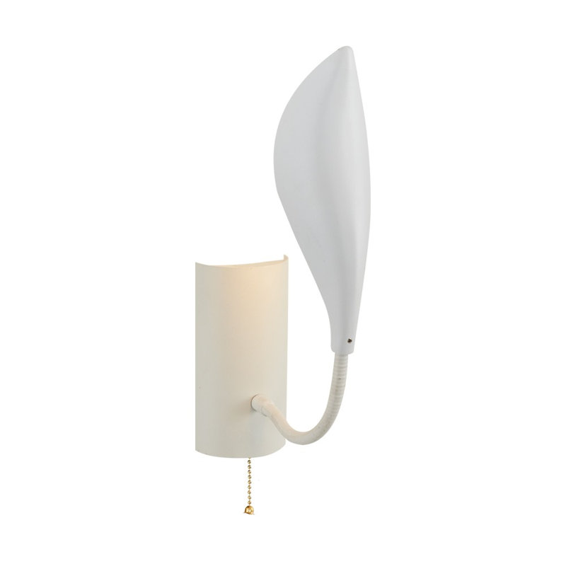 Applique à bras en métal à DEL, Blanc