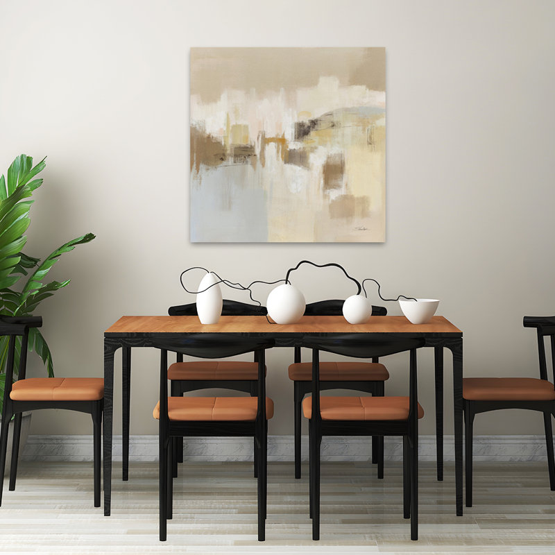 «Ethereal Vista», art abstrait contemporain, H 32 po x l 32 po