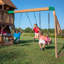 Backyard Discovery 470cm W x 560cm D Outdoor Cedar Wood Playhouse with Kitchen