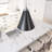 Bonchea 1-Light Black Classic Dimmable Pendant Light