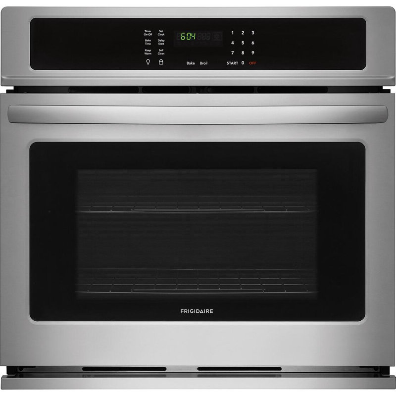 Frigidaire Series 27'' Self-Cleaning Electric Single Wall Oven, Stainless Steel