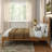 Sera Fluted Solid Wood Full Bed-317178119