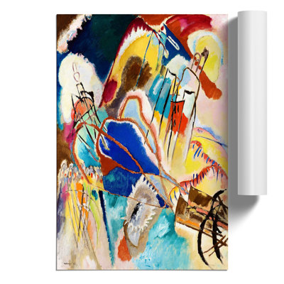 Improvisation No.30 by Wassily Kandinsky - No Frame Painting