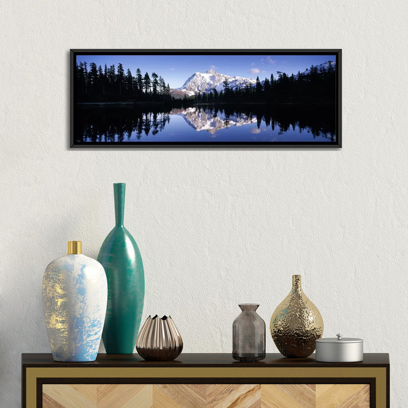 «Mt Shuksan, North Cascades National Park, Washington State», reproduction de photo sur toile, H 24 po x l 72 po x P 1,5 po