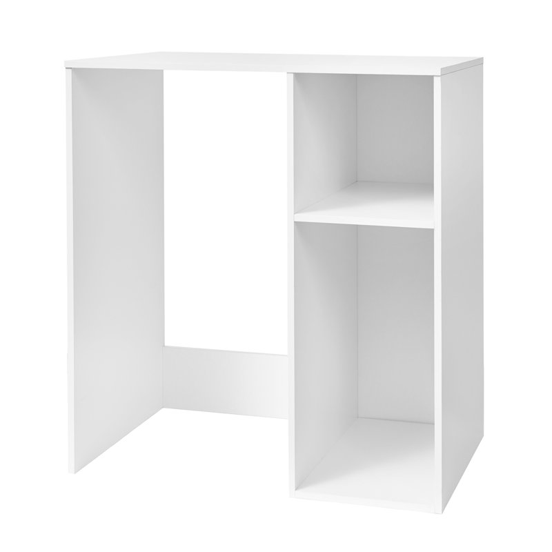 Burdman 33.75'' W Shelving Unit, White