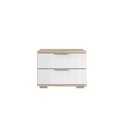 Aeryn 52cm W Manufactured Wood Bedside Table