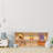 2-Shelf 3-Compartment Kids Bookcase & Toy Organizer with Rounded Corners, Birch Plywood