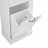 Modern Tall Storage Cabinet – Tilt-Out Compartment, Adjustable Shelves, 80Lbs Capacity, Soft-Close Hinges, Aluminum Alloy Handles