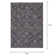 Ullin Floral Navy Sapphire Blue Performance Area Rug