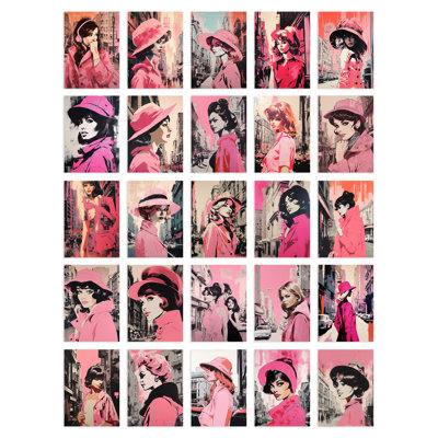 Audelio 50 Piece No Frame Print