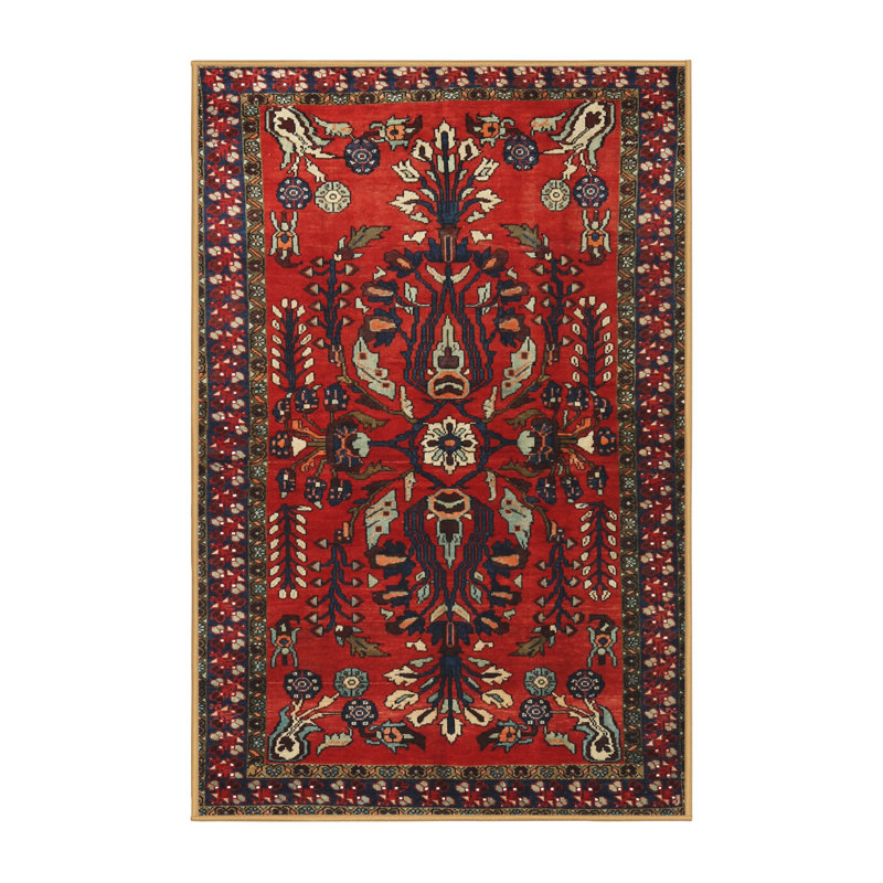 Oriental Indoor Rug, Rectangle 5' x 7'