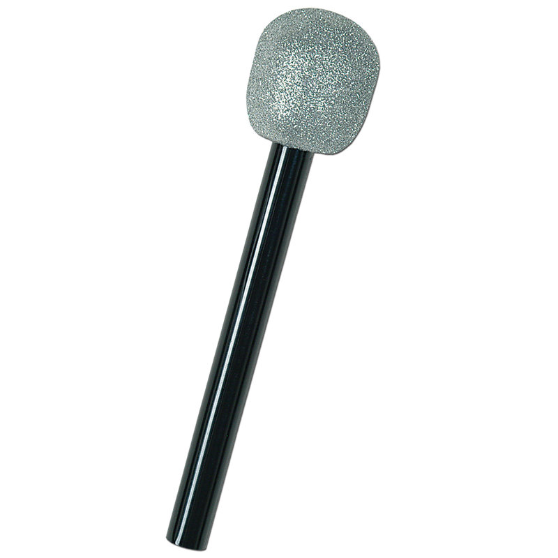 Microphone scintillant - paquet de 12