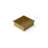 Badeloft 15.75" x 15.75" Stainless Steel Undermount Bathroom Sink ES-UB-02-BG in Brushed Gold-98801851