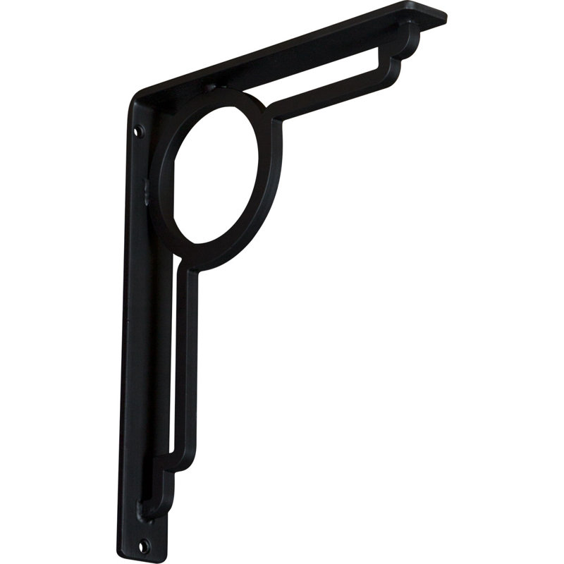 Support en fer forgé Maria, 1,5 po x 12 po
