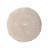 Cotton Upholstered Round Pouf Ottoman