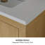 Alsup Slim 24"W  x 14"D Single Sink
