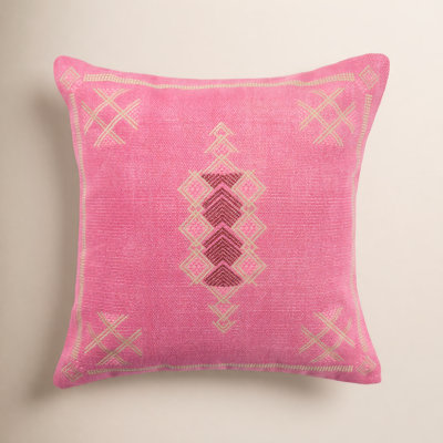 Mikes 100% Wool Throw Square Pillow