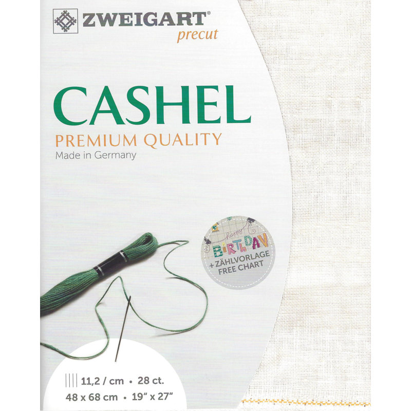Prune Zweigart Cashel 28 pièces Dune 3281/1079