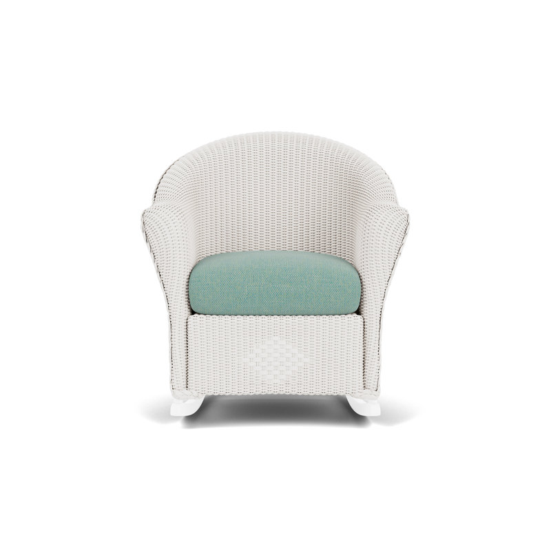 Reflections Outdoor Rocker Chair, Pavian Pool, White