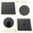 Matte Black Shower Head - 10 Inch Dual With Rainfall And Handheld, 1.8 Gpm, Stainless Steel, Wall Mounted, User- Interface Black, Handheld Shower, Water Control Valve Included